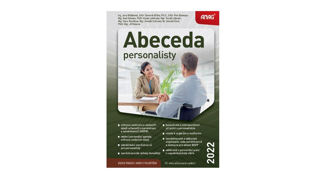 Knižní novinky: Abeceda personalisty 2022