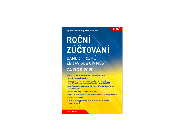 Knižní novinky: Roční zúčtování daně z příjmů ze závislé činnosti za rok 2020