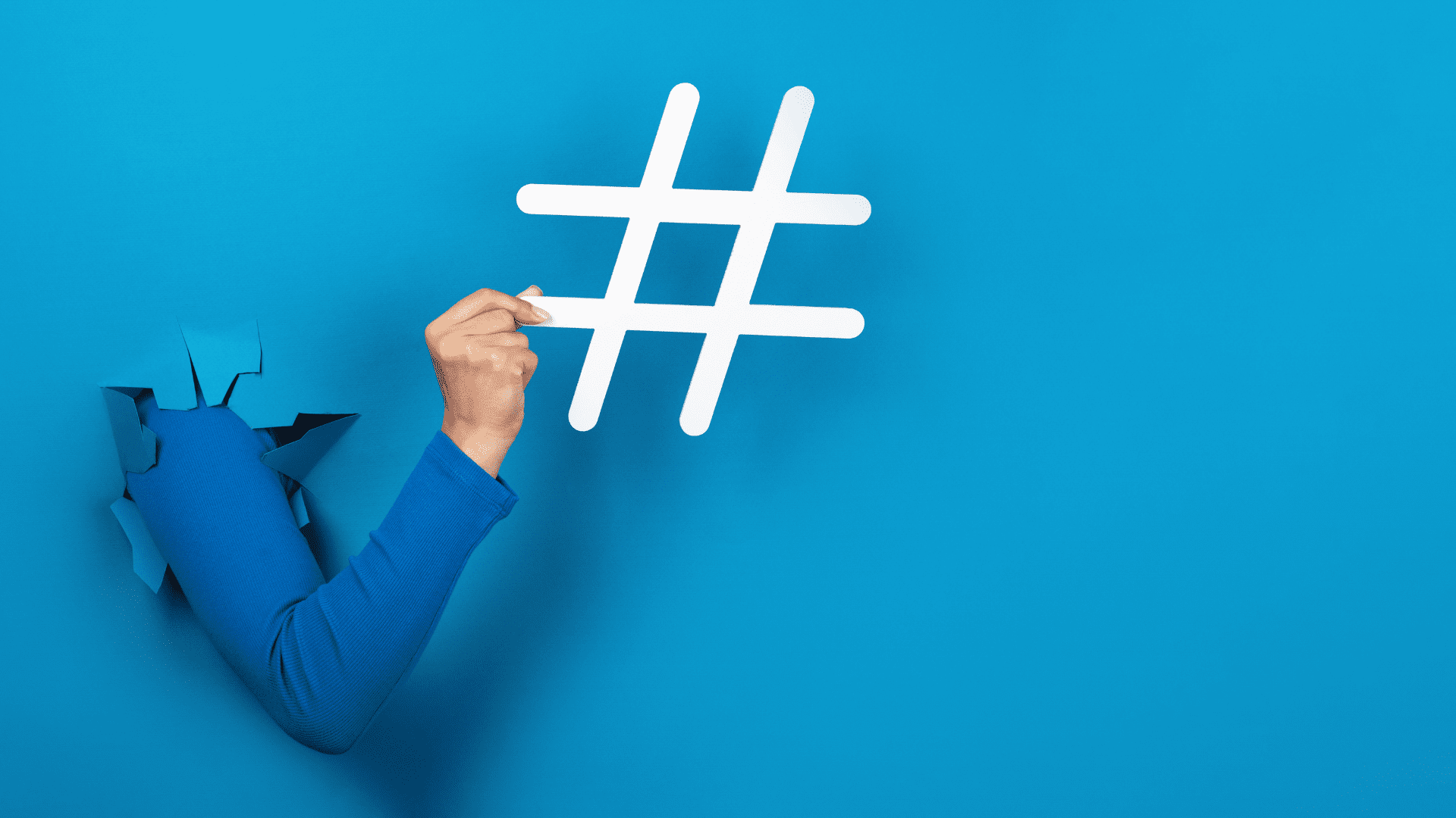 Ochranné známky a hashtagy (#)