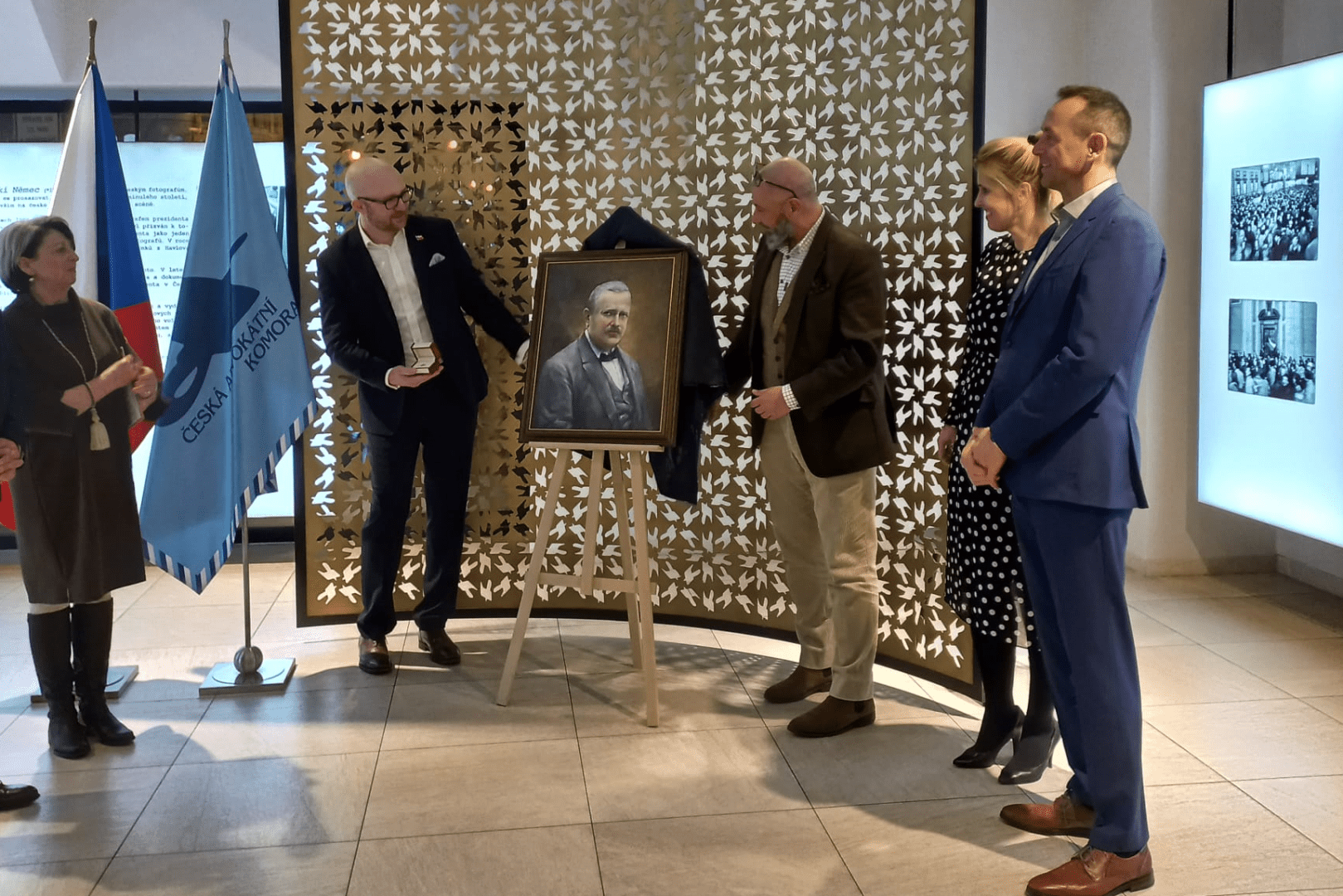 Antonín Klouda obdržel zlaté advokátní vyznamenání in memoriam