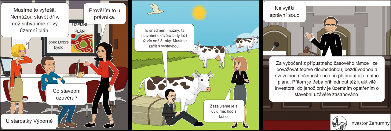 Časový rámec stavební uzávěry