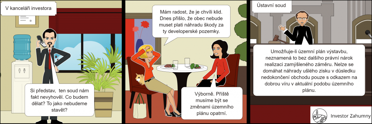 Nárok na realizaci developerského záměru