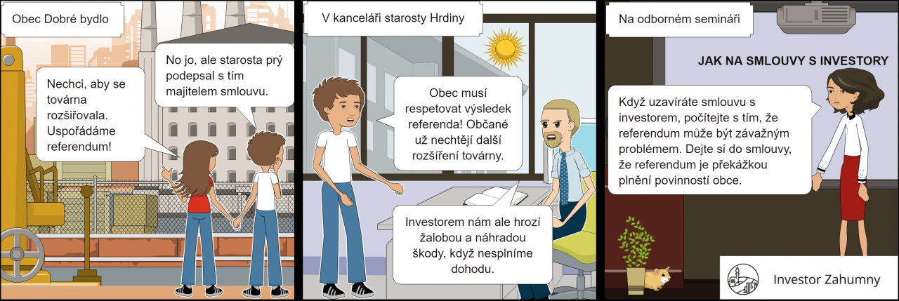 Referendum jako překážka plnění povinností obce