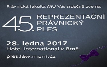 45. reprezentační právnický ples