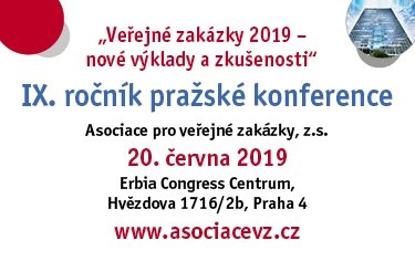 Konference AVZ „Veřejné zakázky 2019 – nové výklady a zkušenosti"