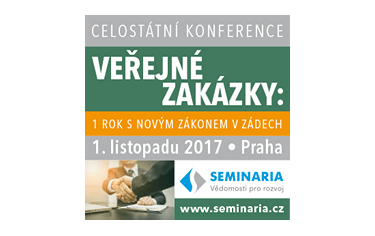 Celostátní konference Veřejné zakázky: 1 rok s novým zákonem v zádech