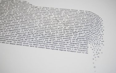 Článek vzoru typografie