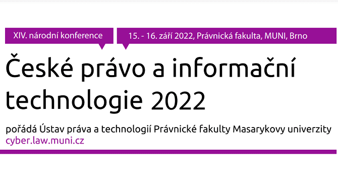 České právo a informační technologie 2022