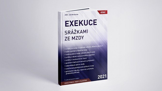 Knižní novinky: Exekuce srážkami ze mzdy 2021