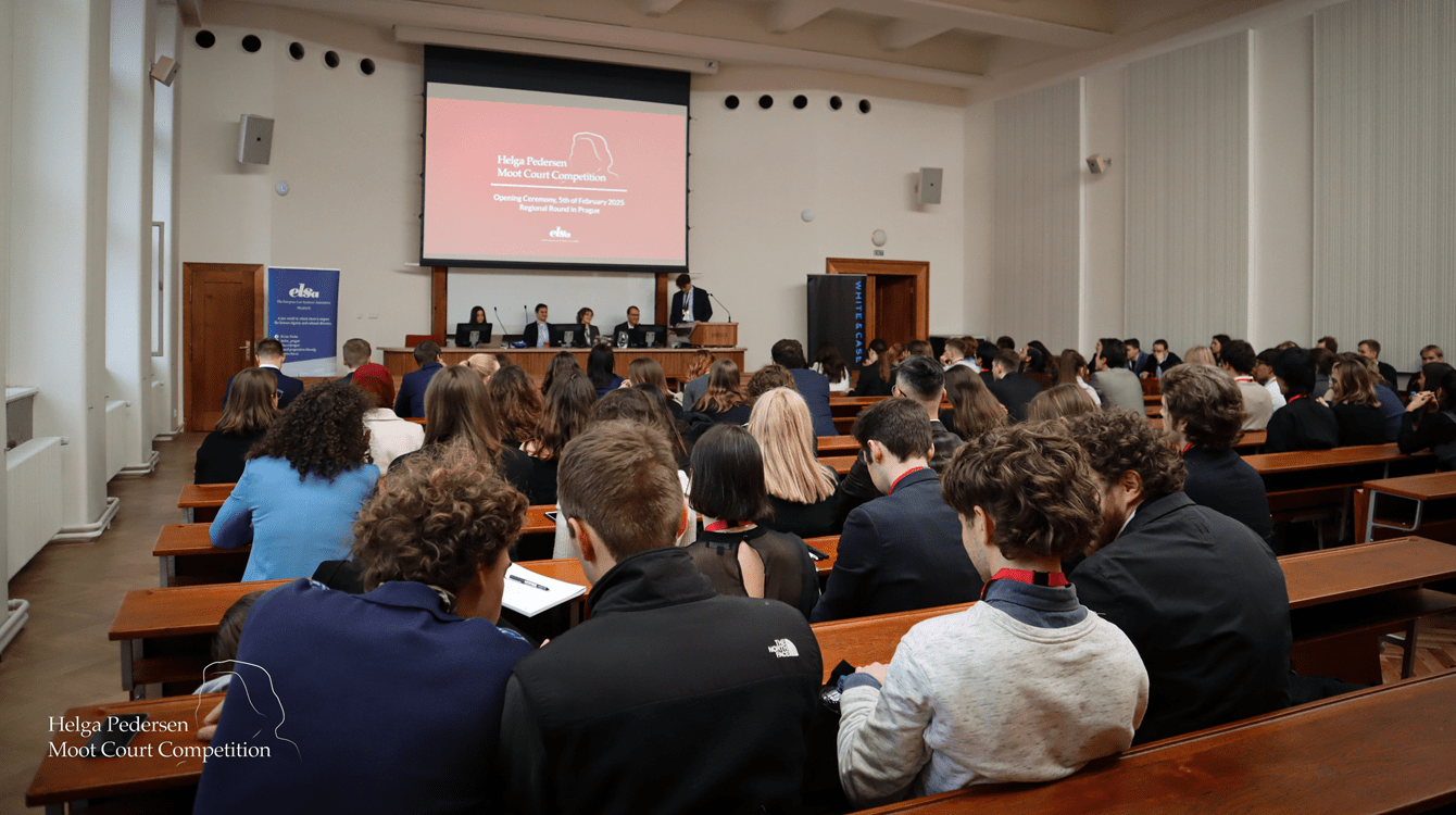 Helga Pedersen Moot Court Competition v Praze
