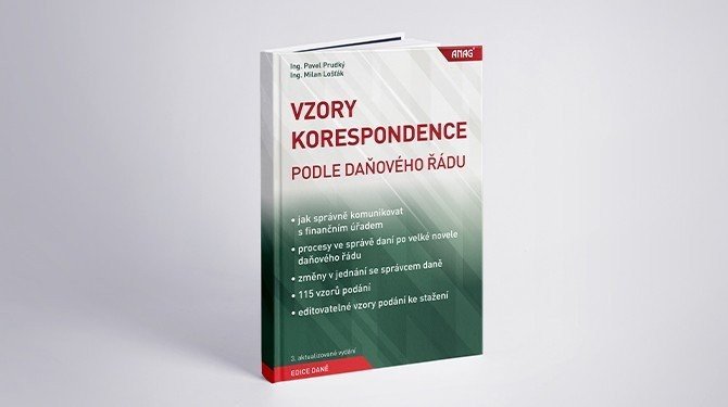 Knižní novinky: Vzory korespondence podle daňového řádu