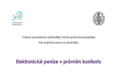 Elektronické peníze v právním kontextu