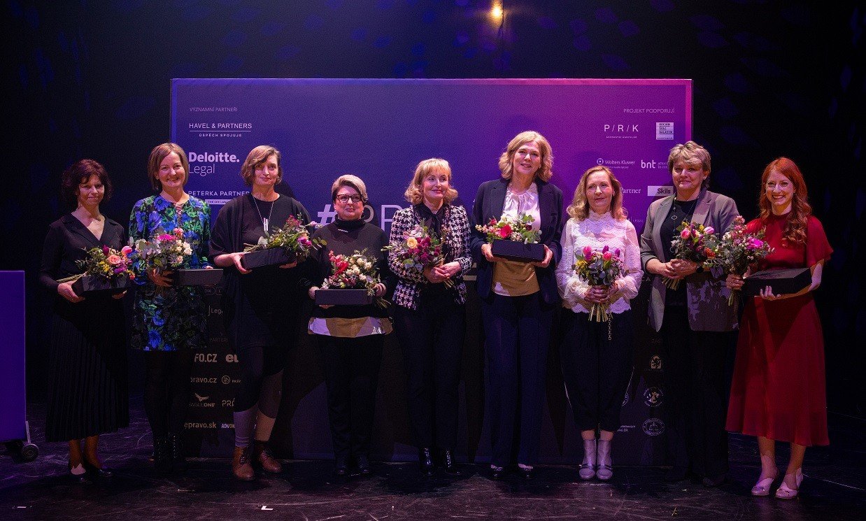 Ocenění pro inspirativní právničky získaly předsedkyně krajských soudů nebo talenty z akademie a advokacie