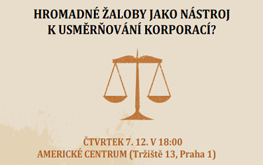 Hromadné žaloby jako nástroj k usměrňování korporací?