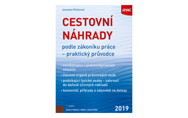 Knižní novinky: Cestovní náhrady podle zákoníku práce – praktický průvodce 2019