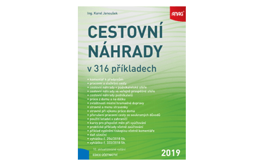 Knižní novinky: Cestovní náhrady v 316 příkladech 2019