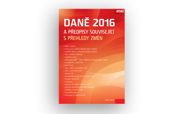 Knižní novinky: Daně 2016 a předpisy související s přehledy změn
