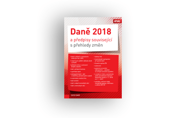 Knižní novinky: Daně 2018 a předpisy související s přehledy změn