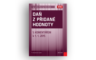 Knižní novinky: Daň z přidané hodnoty s komentářem k 1. 1. 2015