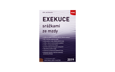 Knižní novinky: Exekuce srážkami ze mzdy 2019