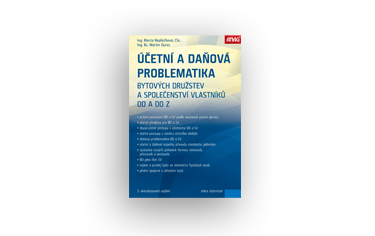 Knižní novinky: Účetní a daňová problematika bytových družstev a společenství vlastníků od A do Z 2016