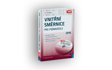 Knižní novinky: Vnitřní směrnice pro podnikatele 2015