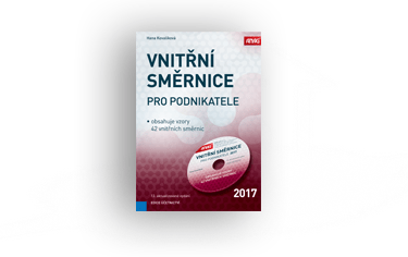 Knižní novinky: Vnitřní směrnice pro podnikatele 2017 + CD