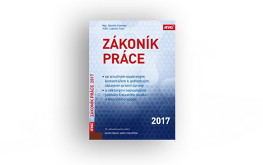 Knižní novinky: Zákoník práce 2017 (sešitové vydání)