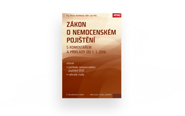 Knižní novinky: Zákon o nemocenském pojištění s komentářem a příklady od 1. 1. 2016