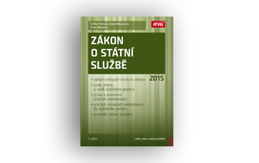 Knižní novinky: Zákon o státní službě 2015