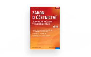 Knižní novinky: Zákon o účetnictví 2016 – jednoduchý průvodce v každodenní praxi