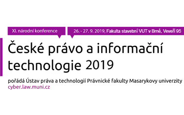 Konference České právo a informační technologie