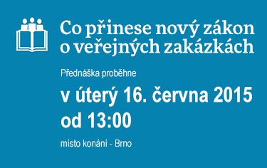 Nový zákon o veřejných zakázkách a nový služební zákon