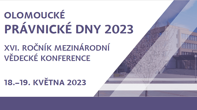Olomoucké právnické dny 2023