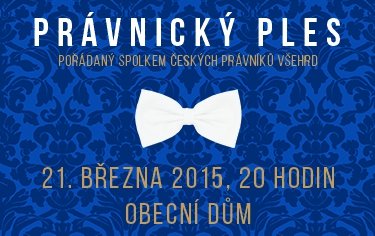 Právnický ples v Obecním domě