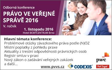Právo ve veřejné správě 2016