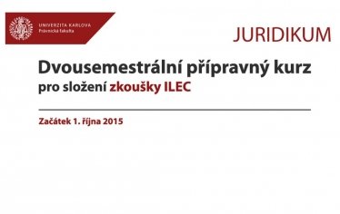 Přípravný kurz pro International Legal English Certificate 2015-16