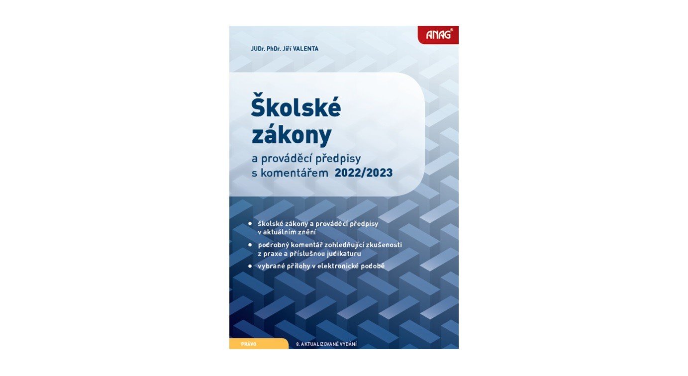 Knižní novinky: Školské zákony a prováděcí předpisy s komentářem 2023