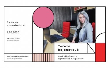 Rozhovor: Pět otázek pro Ženy ve stavebnictví s Terezou Bojanovovou