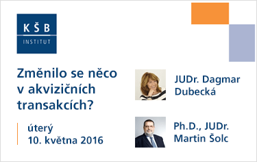 Změnilo se něco v akvizičních transakcích?