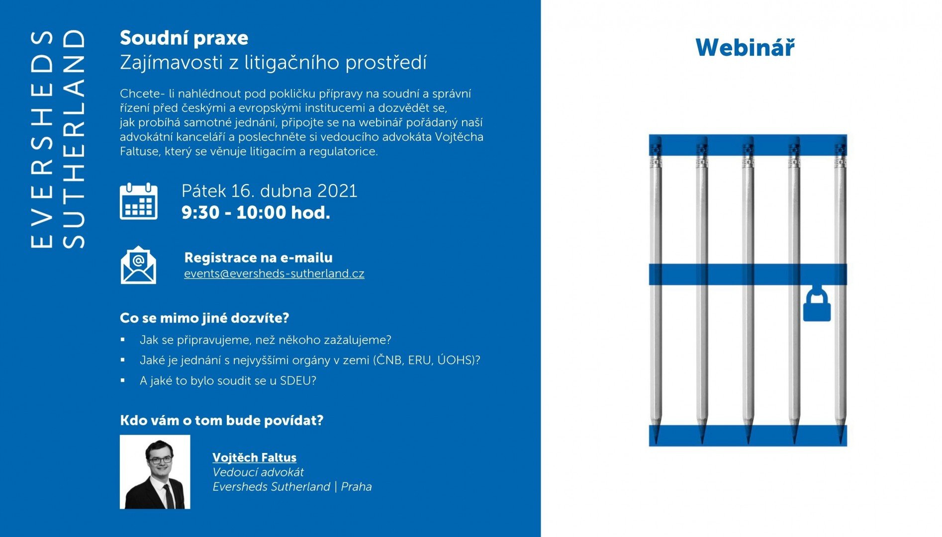 Webinář: Soudní praxe - zajímavosti z litigačního prostředí