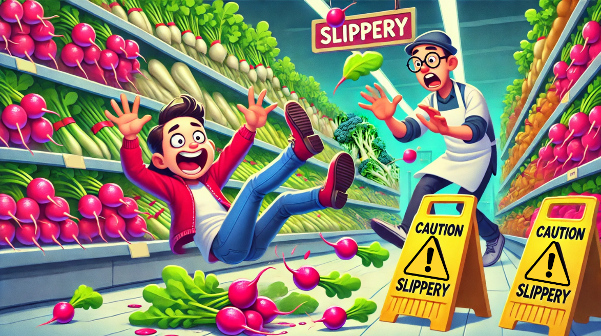 Judikát měsíce – odpovědnost za uklouznutí po nati od ředkviček; rozsudek NS, sp. zn. 25 Cdo 227/2024